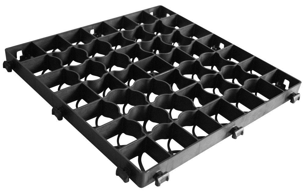 StrataRock Black Gravel Grid