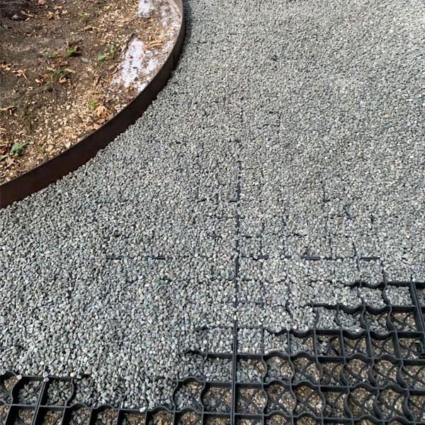 Titan Grids can be cut to shape for curves