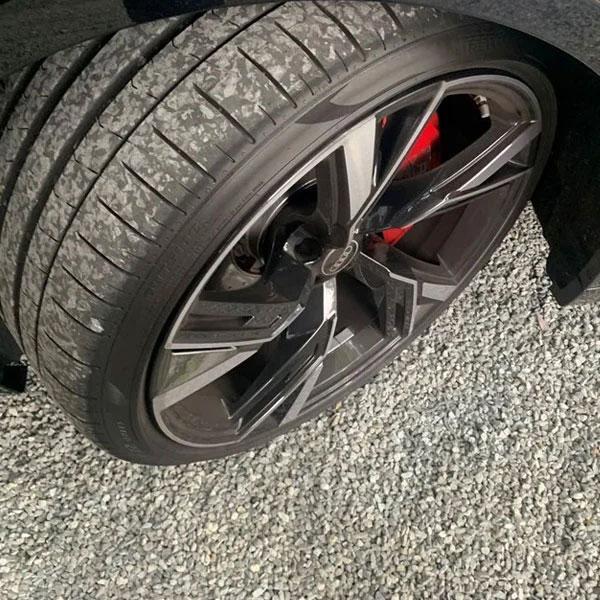 Titan Permeable Paver Gravel Grids can withstand heavy duty use by trucks